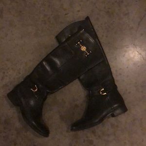 Tory  Burch riding boots!